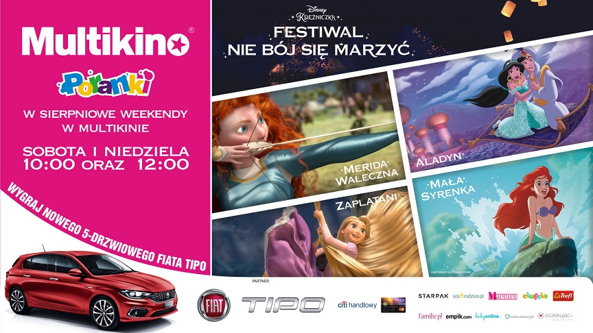 FESTIWAL NIE BÓJ SIĘ MARZYĆ - SIERPNIOWE WEEKENDY W SIECI KIN MULTIKINO