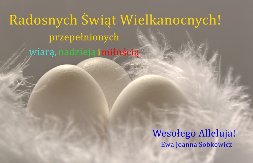 RADOSNYCH ŚWIĄT WIELKANOCNYCH!